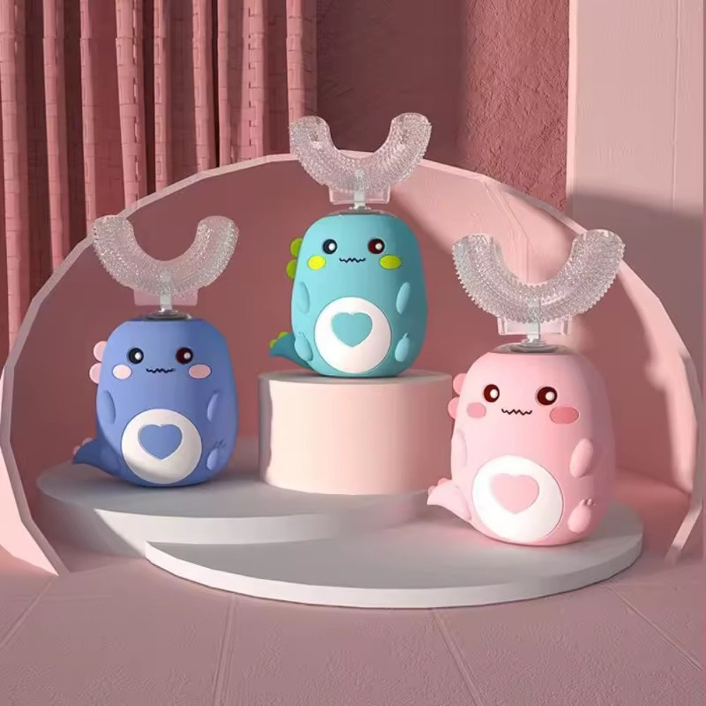 Cartoon- Spazzolino Elettrico in Silicone per Bambini