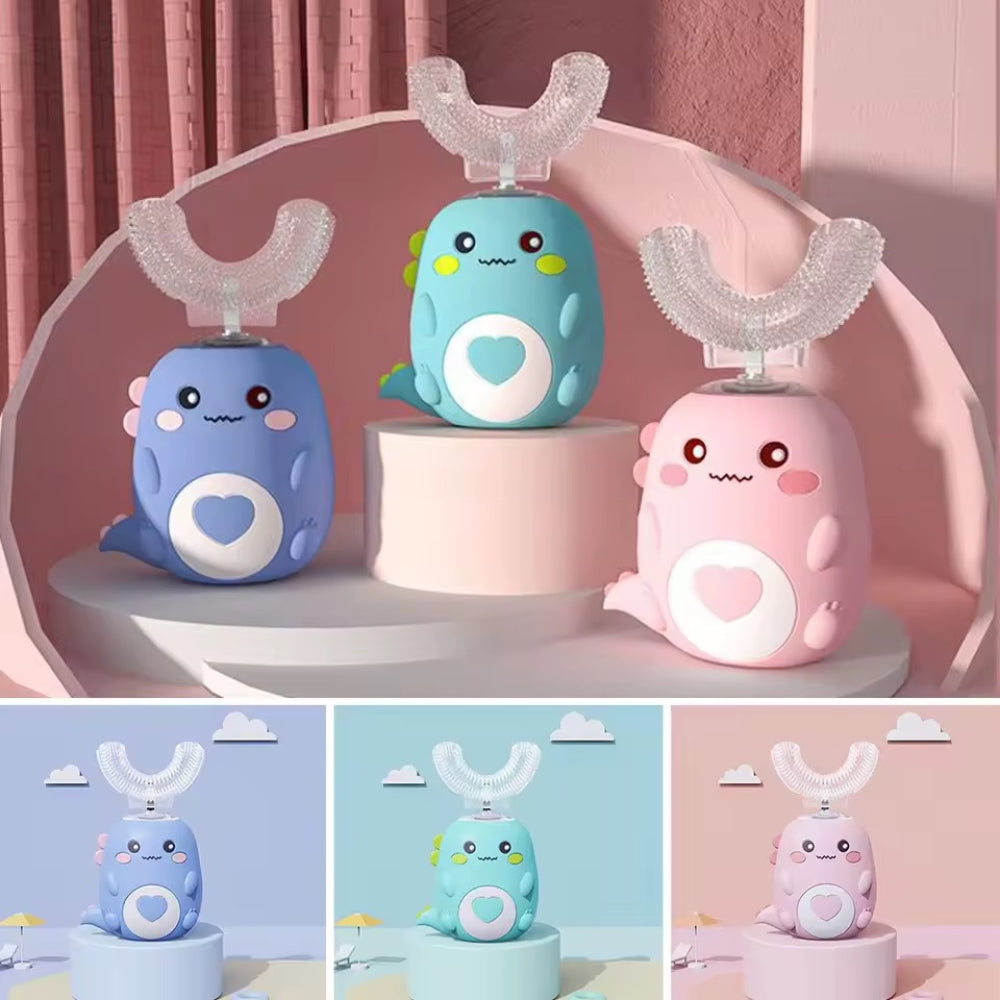 Cartoon- Spazzolino Elettrico in Silicone per Bambini